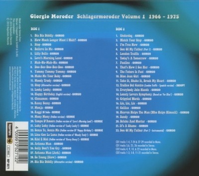 Giorgio Moroder - Schlagermoroder Vol.1 1966-1975 (2CD) (2013) (Lossless)