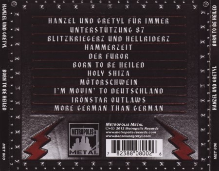 Hanzel und Gretyl - Born To Be Heiled (2012) (Lossless + MP3)