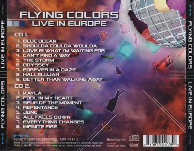 Flying Colors - Live In Europe [2CD] (2013) Lossless+Mp3