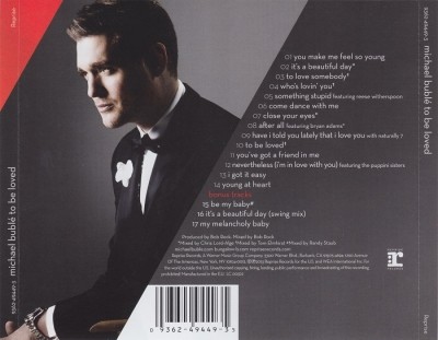 Michael Buble - To Be Loved [Deluxe Edition] (2013) Lossless