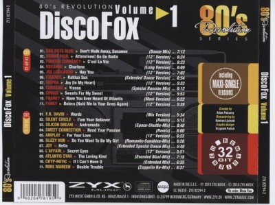 VA - 80's Revolution - Disco Fox Vol. 1 - Maxi-Single Versions 2CD (2010) (Lossless)