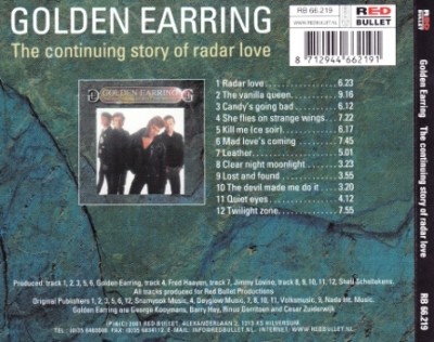 Golden Earring - The Continuing Story Of Radar Love (1989) [Reissue 2001] Lossless