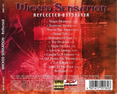 Wicked Sensation - Reflected (2001) Lossless