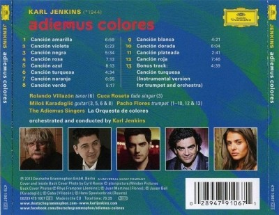 Karl Jenkins - Adiemus Colores (2013) Lossless+Mp3