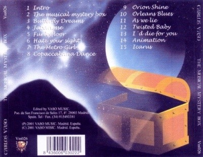 Carlos Vaso - The Musical Mystery Box 2001 Carlos Vaso - The Musical Mystery Box 2001