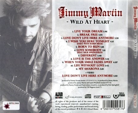 Jimmy Martin - Wild At Heart (2013) (Lossless)