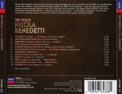 Nicola Benedetti - The Violin (2013) Lossless