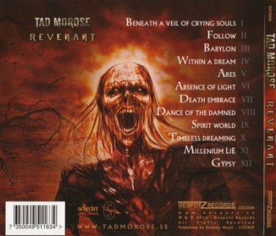 Tad Morose - Revenant (2013) (Lossless)