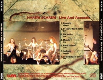 Harem Scarem - Live And Acoustic 1994 (EP, WEA/Japan) Lossless