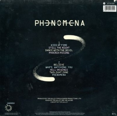 Phenomena - Phenomena 1985 (Vinyl Rip 24/192) Lossless