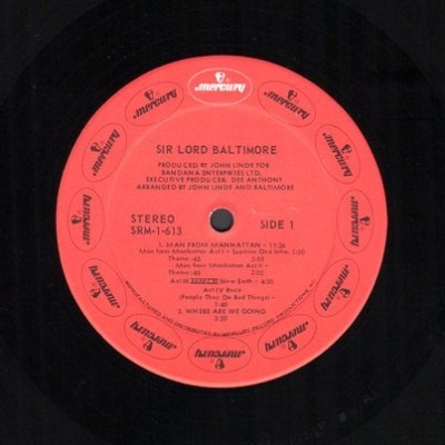 Sir Lord Baltimore - Sir Lord Baltimore 1971 (Vinyl Rip 24/192) Lossless