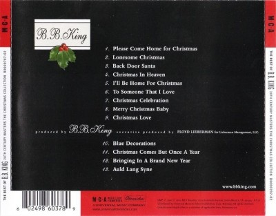 The Best Of B.B. King - 20th Century Masters - The Christmas Collection (2003) Lossless+Mp3