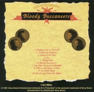 Golden Earring - Bloody Buccaneers 1991 (Vinyl Rip 24/192) Lossless