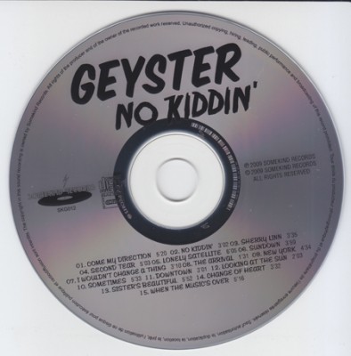 Geyster - No Kiddin' (2009)