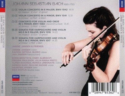 Janine Jansen - Bach Concertos (2013) Lossless