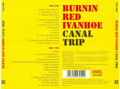 Burnin Red Ivanhoe - Canal Trip: Anthology 1969-1974 (2013) Lossless