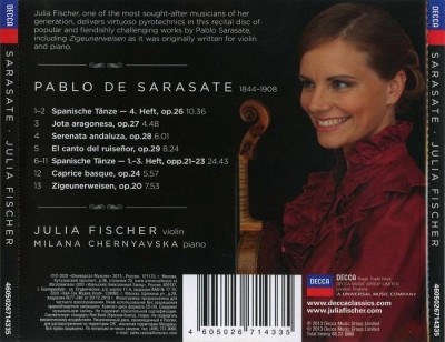 Julia Fischer - Sarasate (2013) Lossless