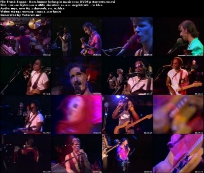 Frank Zappa - Does Humor Belong In Music 1984 (DVDRIP)