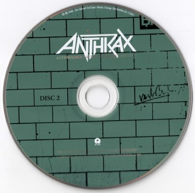 Anthrax - Anthrology: No Hit Wonders (1985-1991) (2 CD 2005) Lossless