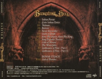 Burning In Hell - Believe [Japanese Edition] (2006) (Lossless)