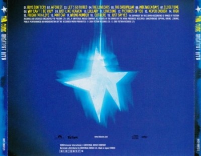 The Cure - Greatest Hits (2CD) [Japanese Edition] (2001) [2008] (Lossless)