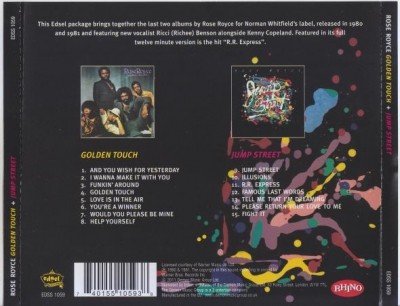 Rose Royce - Golden Touch + Jump Street (2011)