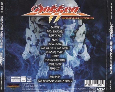 Dokken - Broken Bones (2012) (Lossless)