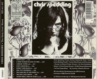 Chris Spedding - The Only Lick I Know 1972 (Repertoire 1994) Lossless