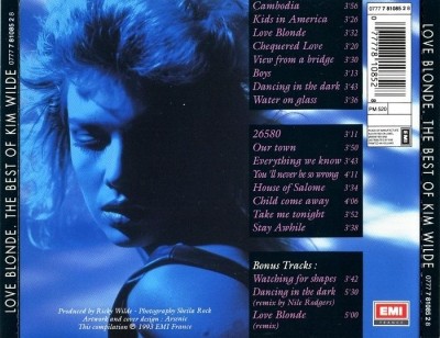 Kim Wilde - Love Blonde - The Best Of... (1993) Lossless+Mp3