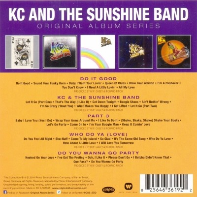 KC And The Sunshine Band - Original Album Series [5CD Box Set] (2014)