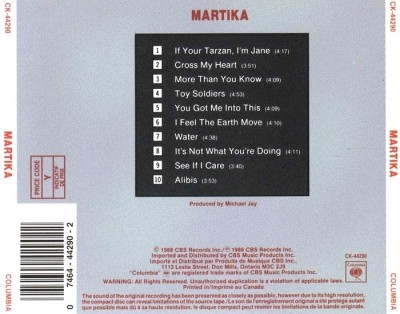 Martika - Martika (1988) Lossless+Mp3