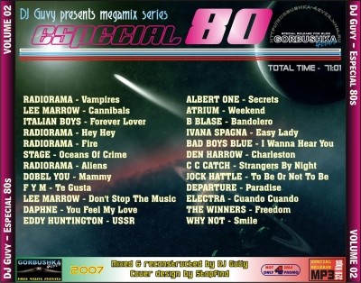 DJ Guvy - Especial 80's Megamix Vol.2 2007