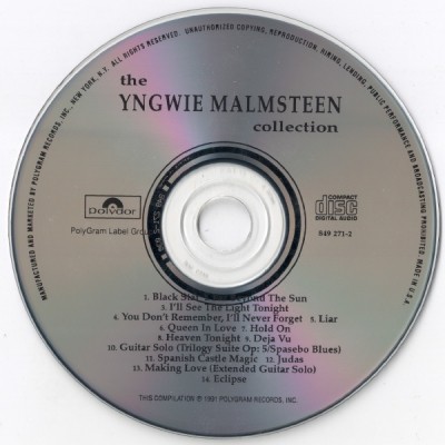 Yngwie Malmsteen - The Yngwie Malmsteen Collection 1991 (Lossless)