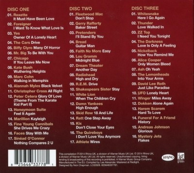 VA - Rock Ballads - The Collection 3CD (2014) (Lossless)