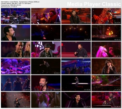 Lionel Richie - Symphonica in Rosso 2008 (DVDRip)