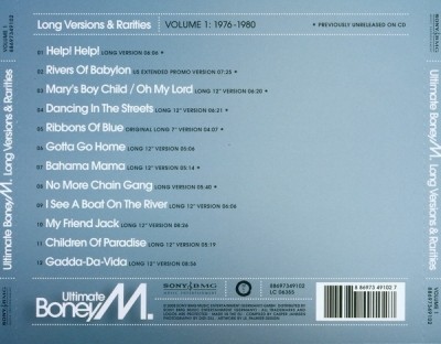 Boney M - Ultimate Long Versions-Rarities 1976-1987 (3CD Box) (2009) Lossless