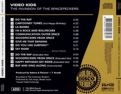 Video Kids - The Invision Of The Spacepeckers 1985 (2007 reissue) Lossless