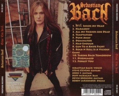 Sebastian Bach - Give 'Em Hell (2014) (Lossless)