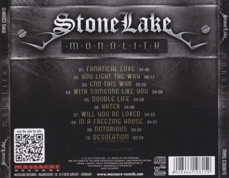 StoneLake - Monolith (2013) (Lossless)