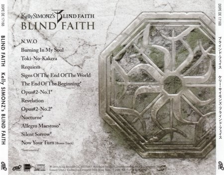 Kelly Simonz's Blind Faith - Blind Faith [Korean Edition] (2014) (Lossless)