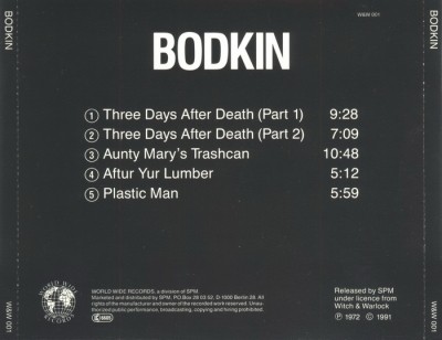 Bodkin - Bodkin (1972)