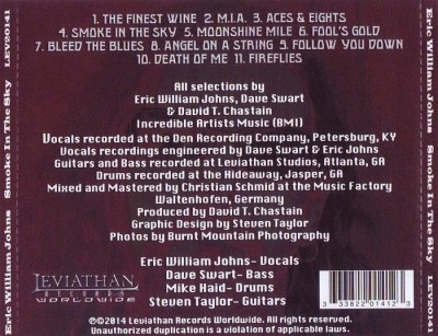 Eric William Johns - Smoke In The Sky (2014) Lossless