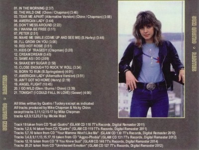 Suzi Quatro - Rarities (2014) (Bootleg) (Lossless + MP3)