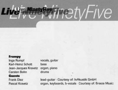 Frumpy - Live Ninety Five (1995) Lossless