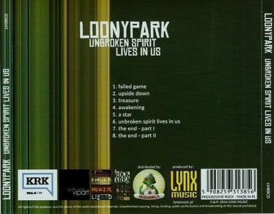 Loonypark - Unbroken Spirit Lives In Us (2014) Lossless