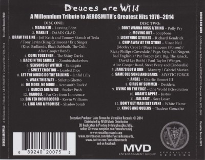 VA - Deuces Are Wild - A Millennium Tribute To Aerosmith's Greatest Hits 2014 (Lossless+mp3)