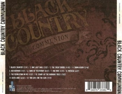 Black Country Communion - Black Country Communion (2010) (Lossless)