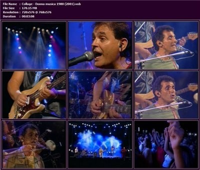 Collage - Donna musica (Alternate Video) 1980 (2001)