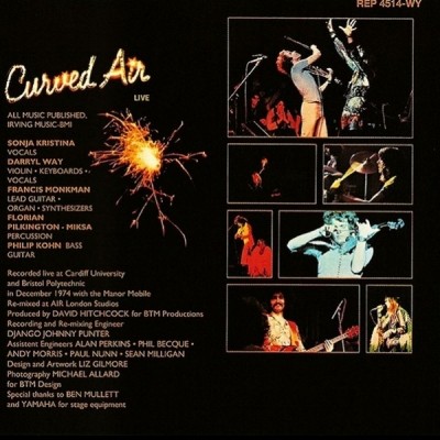 Curved Air - Curved Air Live (1975)