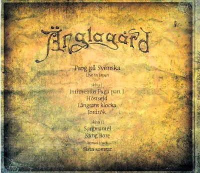 Anglagard - Prog pa Svenksa: Live in Japan 2014 (Lossless)